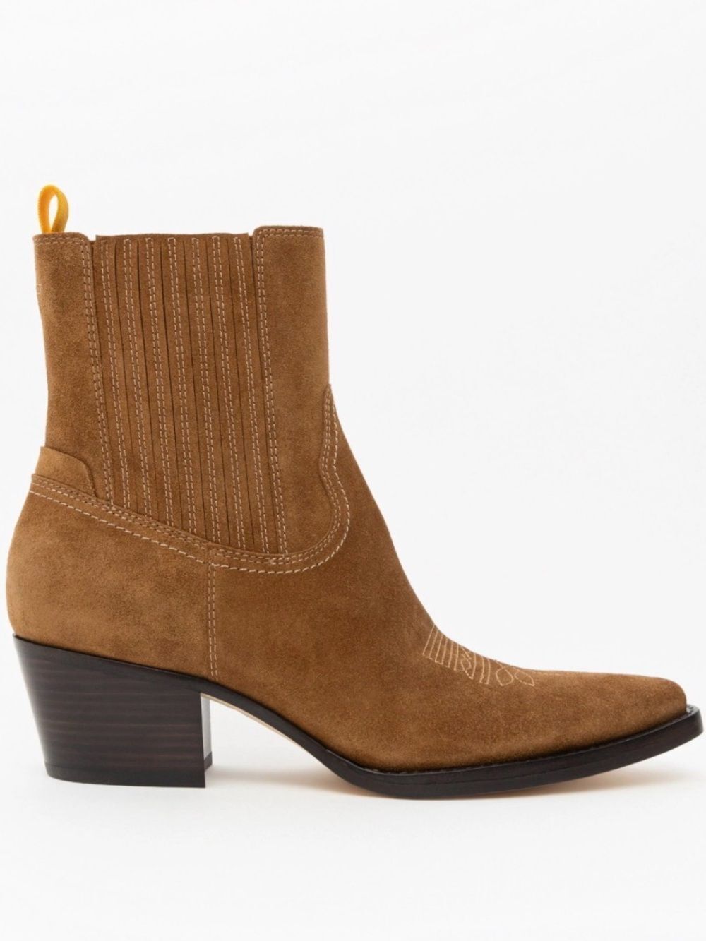 ONCEPT Wyoming Italian Suede Western Ankle Boots Retail $450